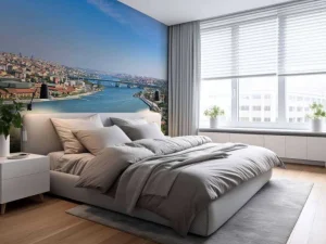 Hot Gouden Hoorn in Istanbul fotobehang Steden | Architectuur