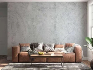 Sale Grijze muur met structuur fotobehang Oppervlakten