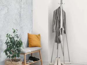 Sale Grijze muur met structuur fotobehang Oppervlakten