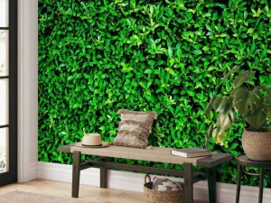 Discount Groene Bladeren Textuur fotobehang Bloemen