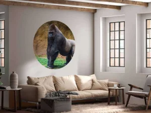 Discount Grote mannelijke gorilla fotobehang Dieren
