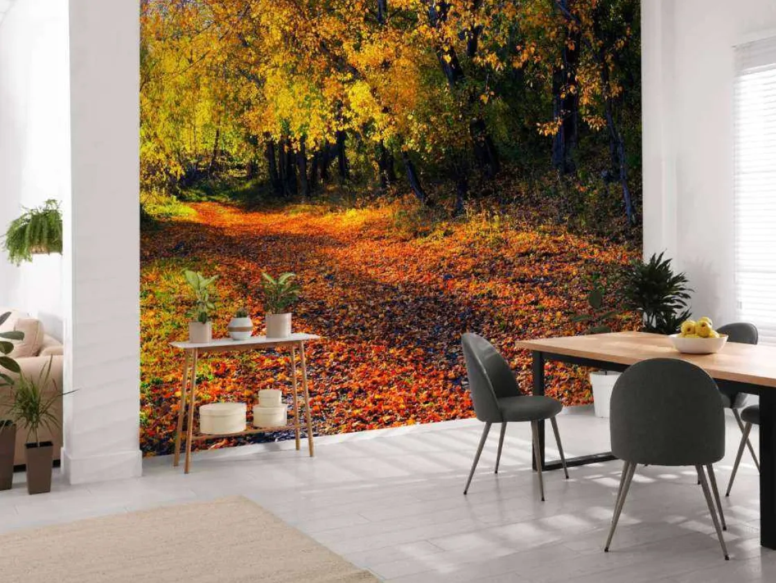herfstbos_met_bomen_en_bl_3.webp Best Herfstbos met Bomen en Bladeren fotobehang Bloemen