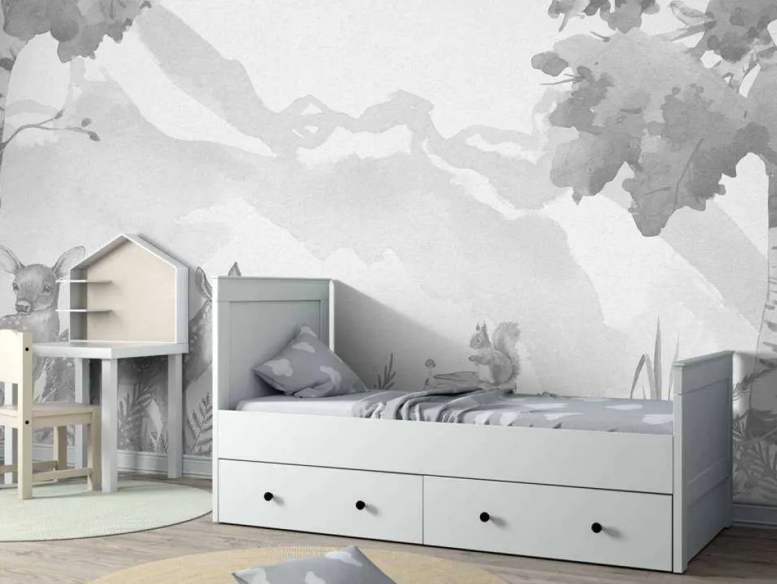 hertjes_in_grijstinten_3.webp Sale Hertjes in grijstinten Kinderkamer | Dieren