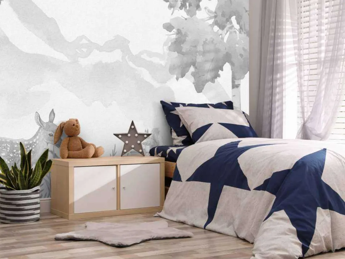 hertjes_in_grijstinten_6.webp Sale Hertjes in grijstinten Kinderkamer | Dieren