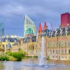 Clearance Het Binnenhof in de lente fotobehang Steden | Architectuur