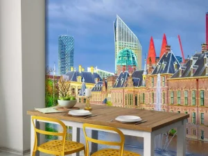 Clearance Het Binnenhof in de lente fotobehang Steden | Architectuur