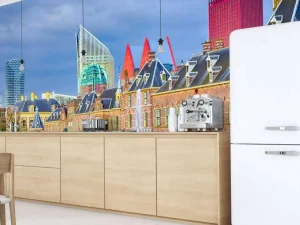 Clearance Het Binnenhof in de lente fotobehang Steden | Architectuur