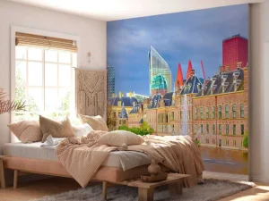 Clearance Het Binnenhof in de lente fotobehang Steden | Architectuur