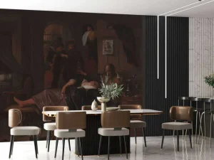 Best Het dronken paar fotobehang Kunst & Design