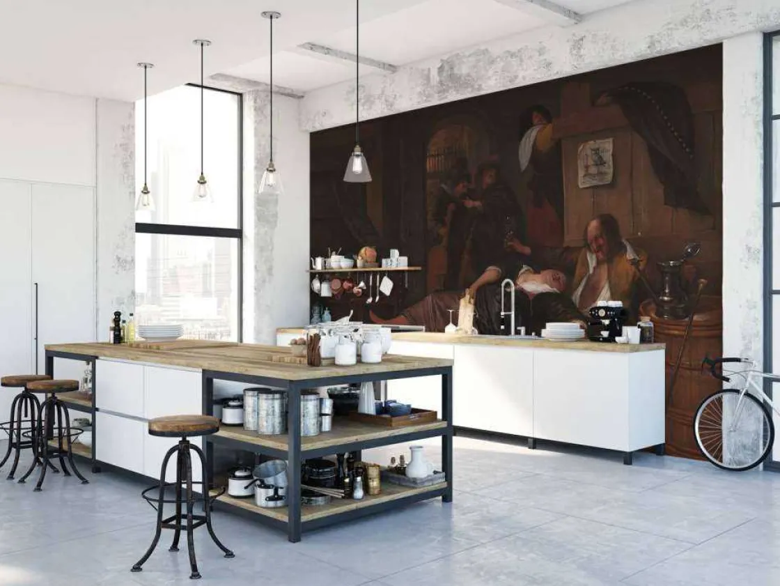 het_dronken_paar_fotobeha_6.webp Best Het dronken paar fotobehang Kunst & Design