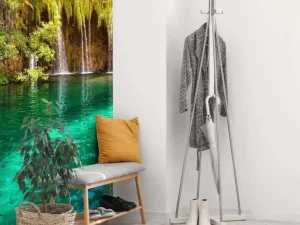 New Het Europese paradijs fotobehang Bloemen