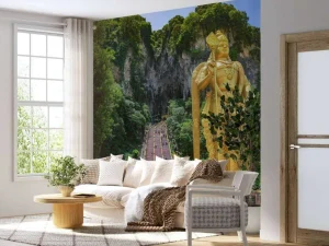 Discount Het Sri Murugan standbeeld in Maleisië fotobehang Architectuur
