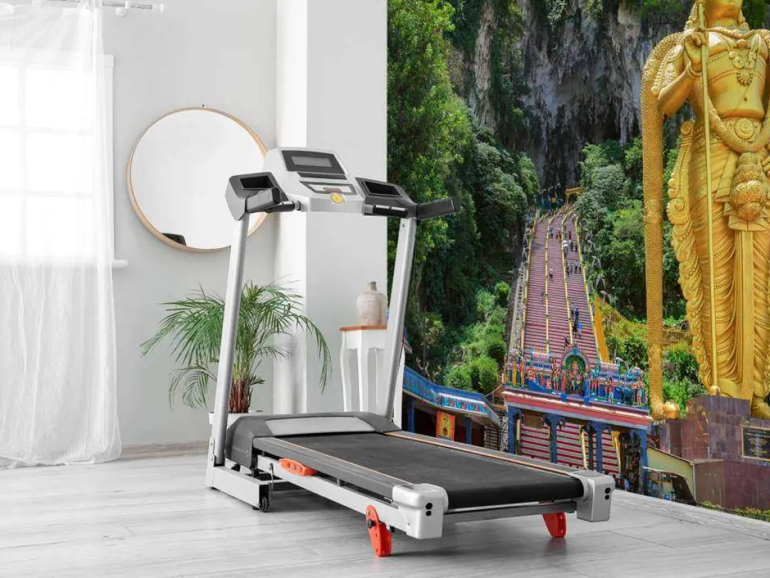 het_sri_murugan_standbeel_6.webp Discount Het Sri Murugan standbeeld in Maleisië fotobehang Architectuur