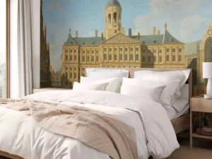 Hot Het stadhuis op de Dam in Amsterdam fotobehang Steden | Architectuur