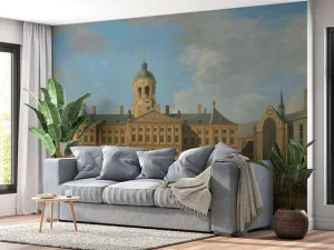 Hot Het stadhuis op de Dam in Amsterdam fotobehang Steden | Architectuur