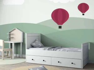 Fashion Heuvels met luchtballonnen Kinderkamer