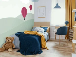 Fashion Heuvels met luchtballonnen Kinderkamer