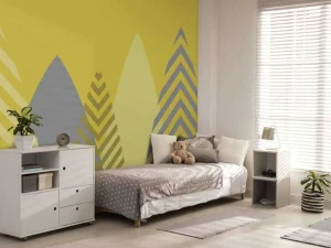 Outlet Hoge bergen, geel Kinderkamer