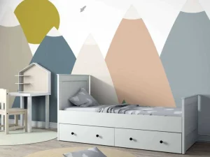 Sale Hoge bergen, gekleurd Kinderkamer