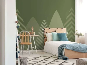 Clearance Hoge bergen, groen Kinderkamer