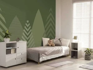 Clearance Hoge bergen, groen Kinderkamer