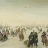 Best IJsvermaak bij een stad fotobehang Steden | Architectuur