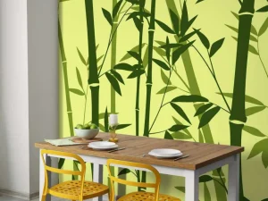 Hot Illustratie van bamboebos Kinderkamer