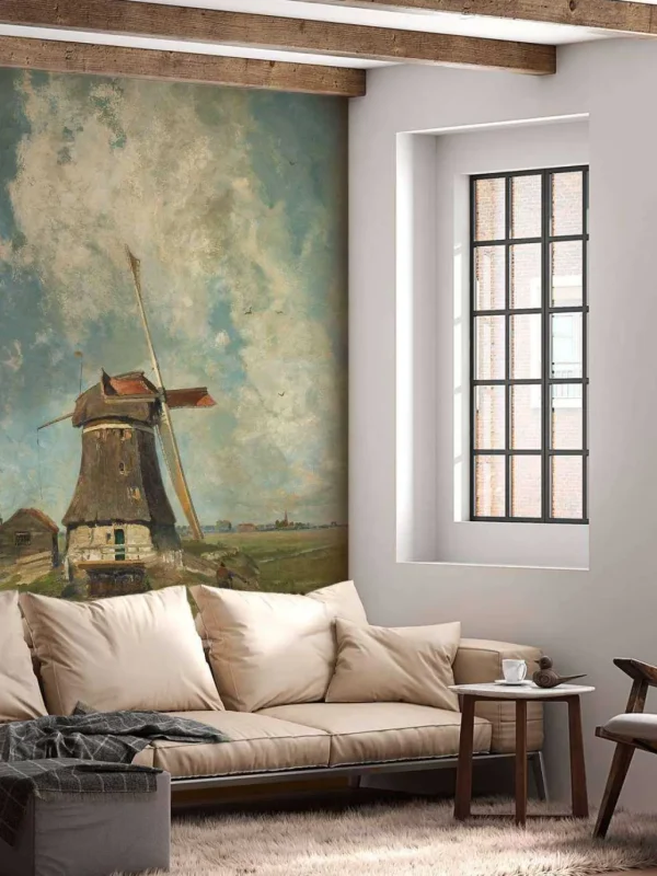 Outlet In de maand juli fotobehang Steden | Architectuur