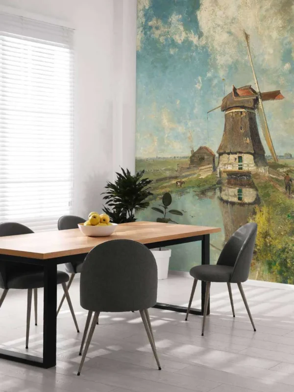 Outlet In de maand juli fotobehang Steden | Architectuur