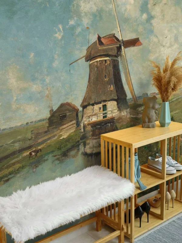 Outlet In de maand juli fotobehang Steden | Architectuur