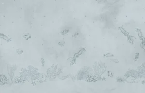 Hot Inktvissen zee blauw Kinderkamer | Dieren