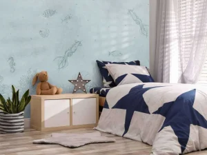 Hot Inktvissen zee blauw Kinderkamer | Dieren