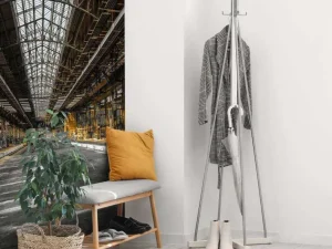 Outlet Interieur oud fabrieksgebouw fotobehang Architectuur