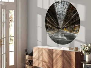 Outlet Interieur oud fabrieksgebouw fotobehang Architectuur