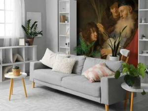 Hot Isaak zegent Jakob fotobehang Kunst & Design