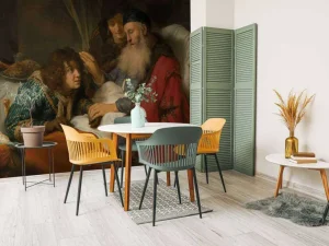 Hot Isaak zegent Jakob fotobehang Kunst & Design
