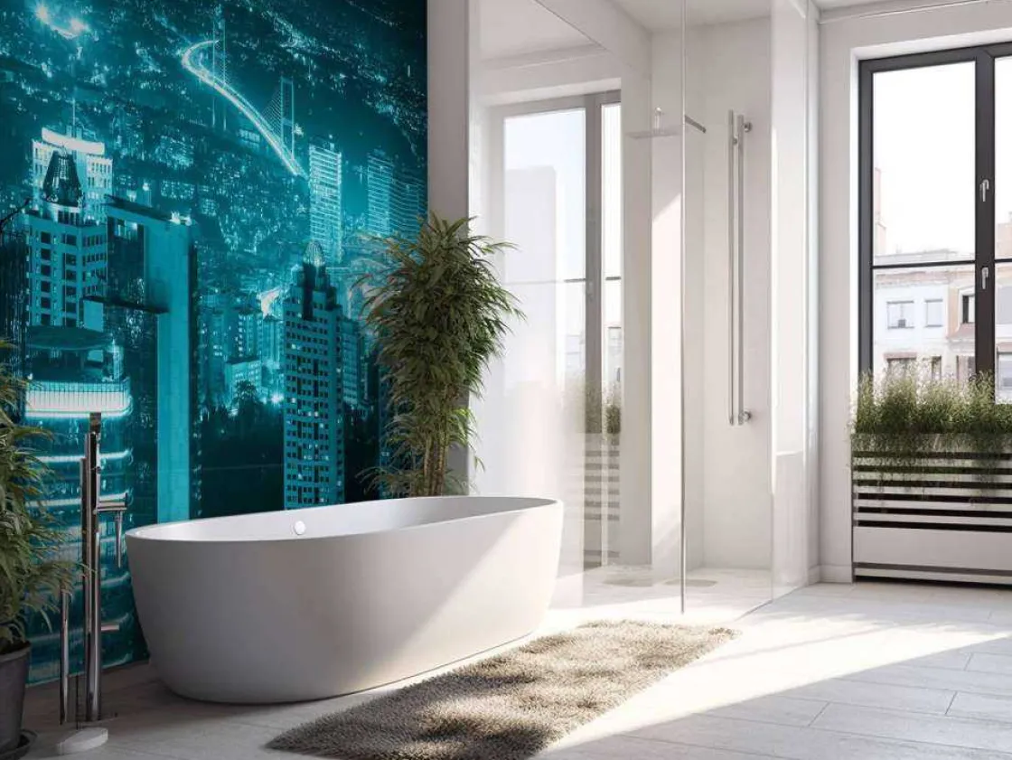istanbul_met_een_blauw_ef_7.webp Fashion Istanbul met een blauw effect fotobehang Architectuur