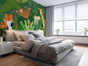 Sale Jungle behang voor kinderen fotobehang Kinderkamer | Babykamer