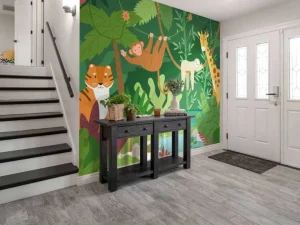 Sale Jungle behang voor kinderen fotobehang Kinderkamer | Babykamer