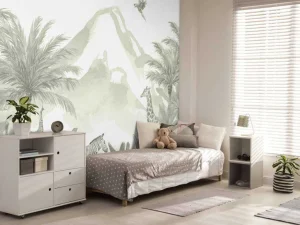 Sale Jungle dieren in groen Kinderkamer