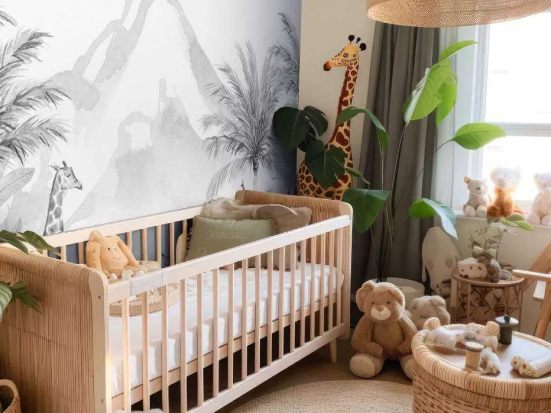 jungle_dieren_in_zwartwit_14.webp Hot Jungle dieren in zwart-wit Kinderkamer