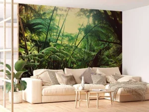 Sale Jungle in Hawaii fotobehang Bloemen
