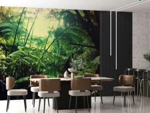Sale Jungle in Hawaii fotobehang Bloemen