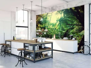 Sale Jungle in Hawaii fotobehang Bloemen