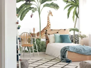 Fashion Jungle Jive - White Kinderkamer