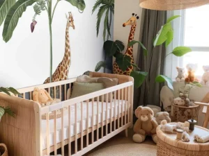 Fashion Jungle Jive - White Kinderkamer