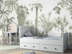 Hot Jungle thema in groen Kinderkamer
