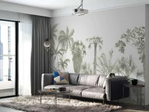 Hot Jungle thema in groen Kinderkamer