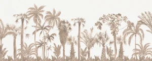 New Jungle thema in taupe Kinderkamer