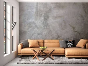 Hot Kale betonnen muur fotobehang Keuken | Oppervlakten
